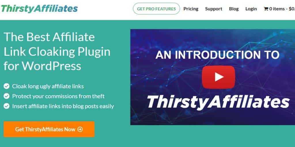 ThirstyAffiliates WordPress Affiliate Link Manager plugin