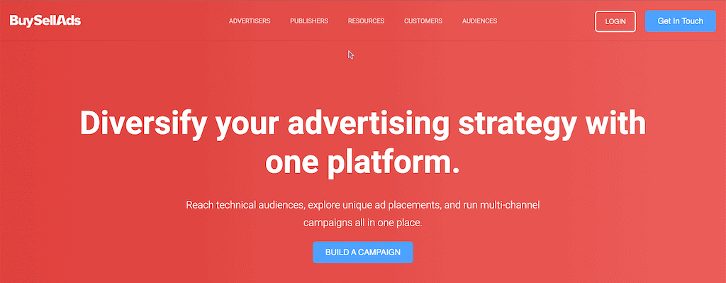 BuySellAds Advertising Solutions
