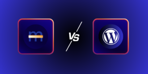 Cloudflare EmDash vs WordPress feature image showing logo