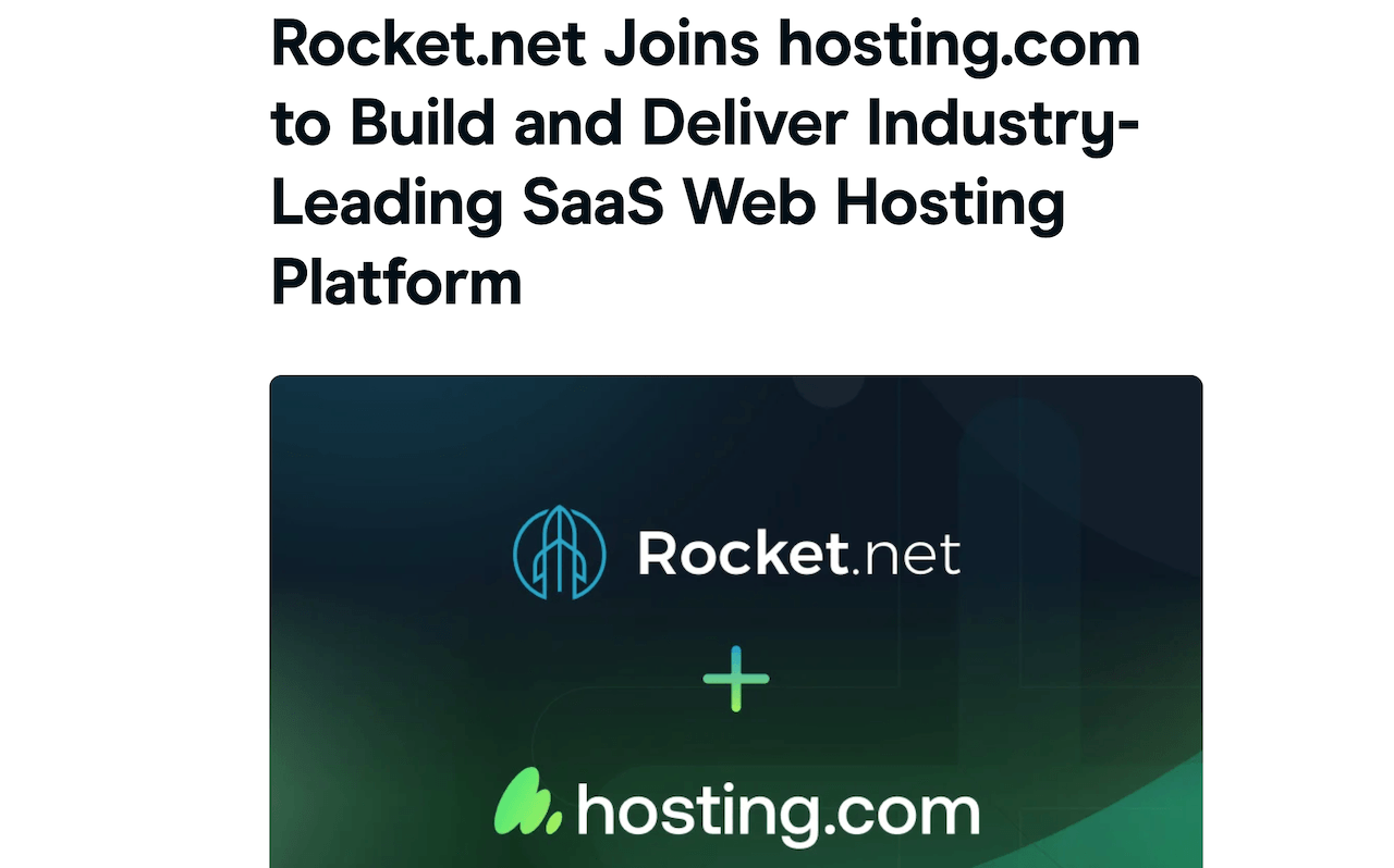 Rocket.net Acquisition