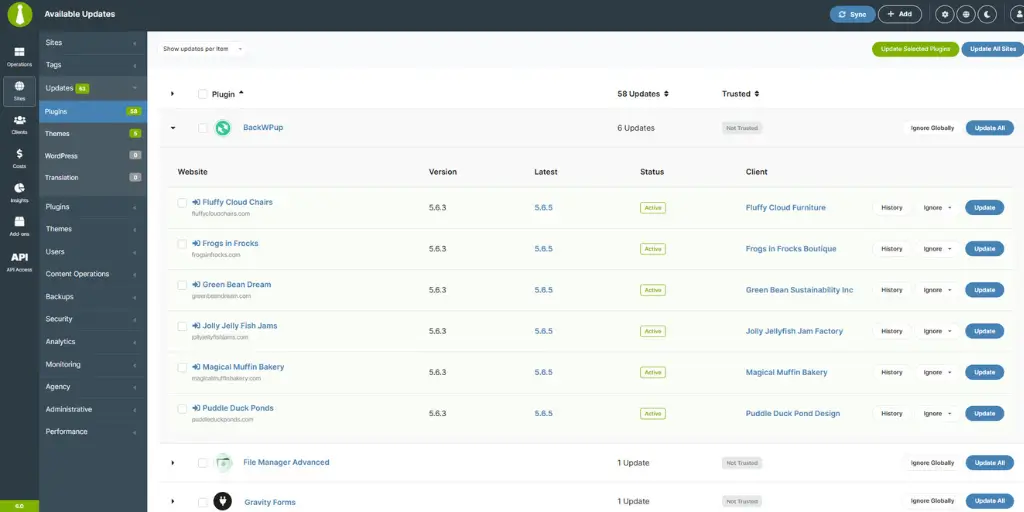 MainWP Dashboard MainWP Dashboard
